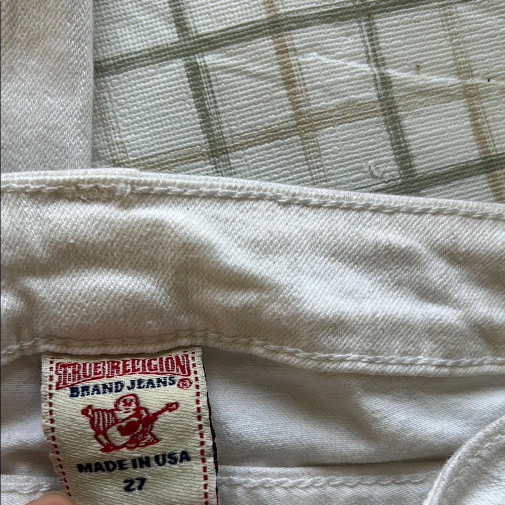 True Religion White Jeans